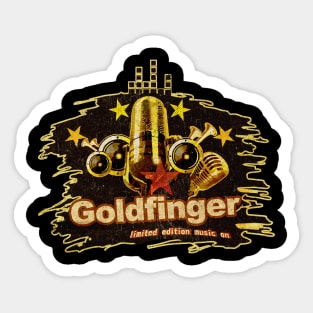 Goldfinger - limited edition Sticker